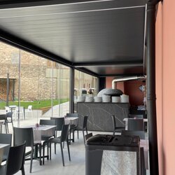 Interno del ristorante DiVin Amore al Moderno
